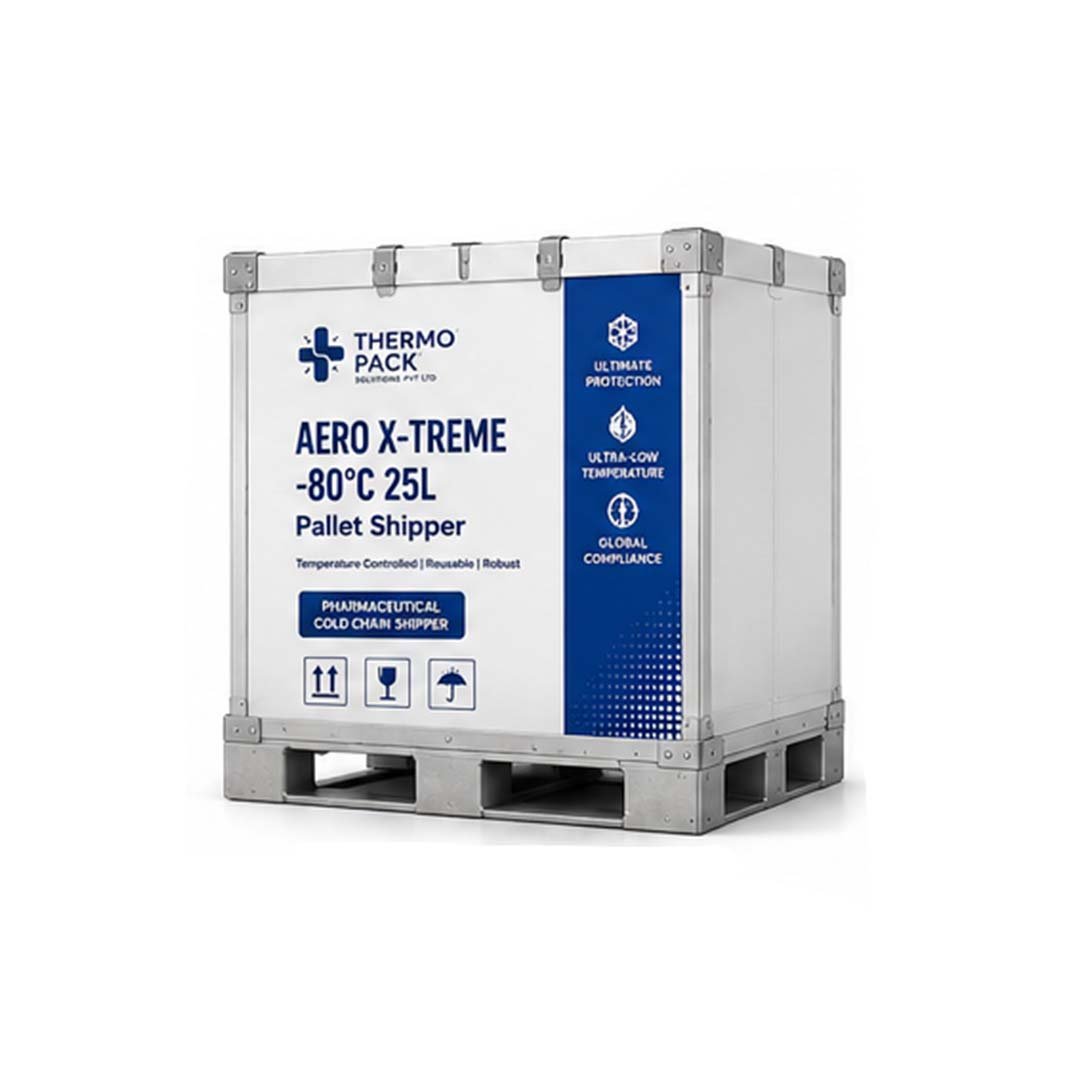 Aero-Xtreme Dry Ice Pallet Shipper (-80 °C)