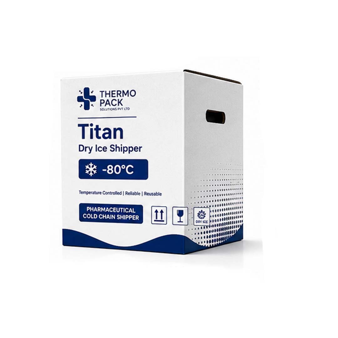 Titan Dry Ice Shipper